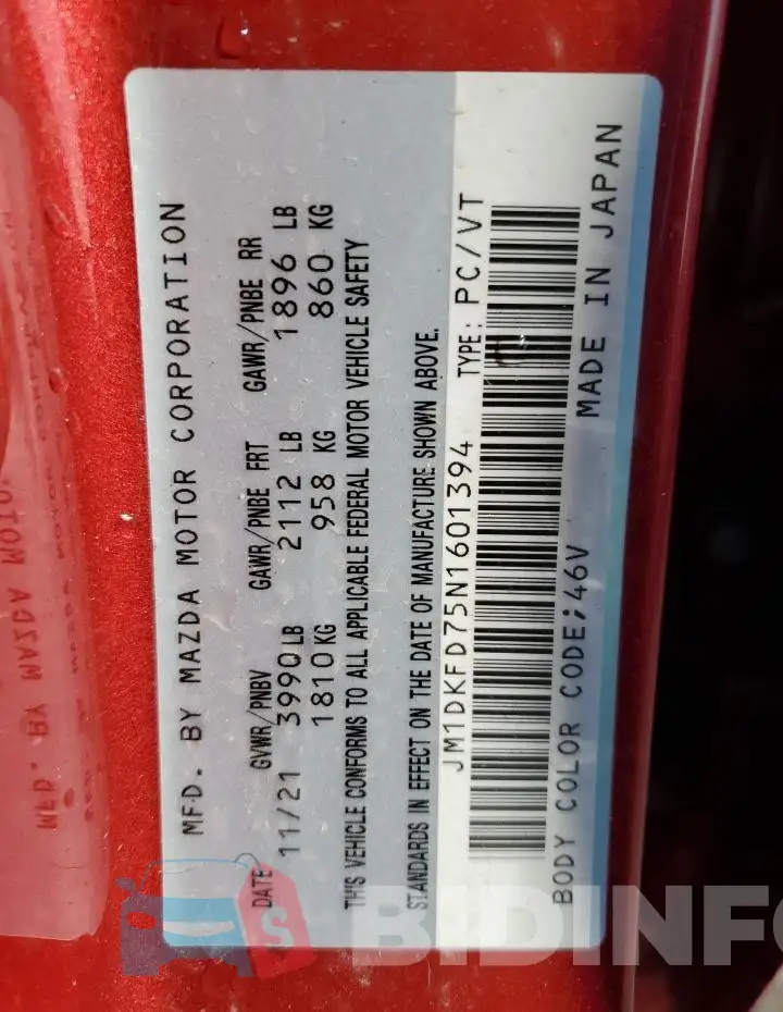 JM1DKFD75N1601394 Photo# 13