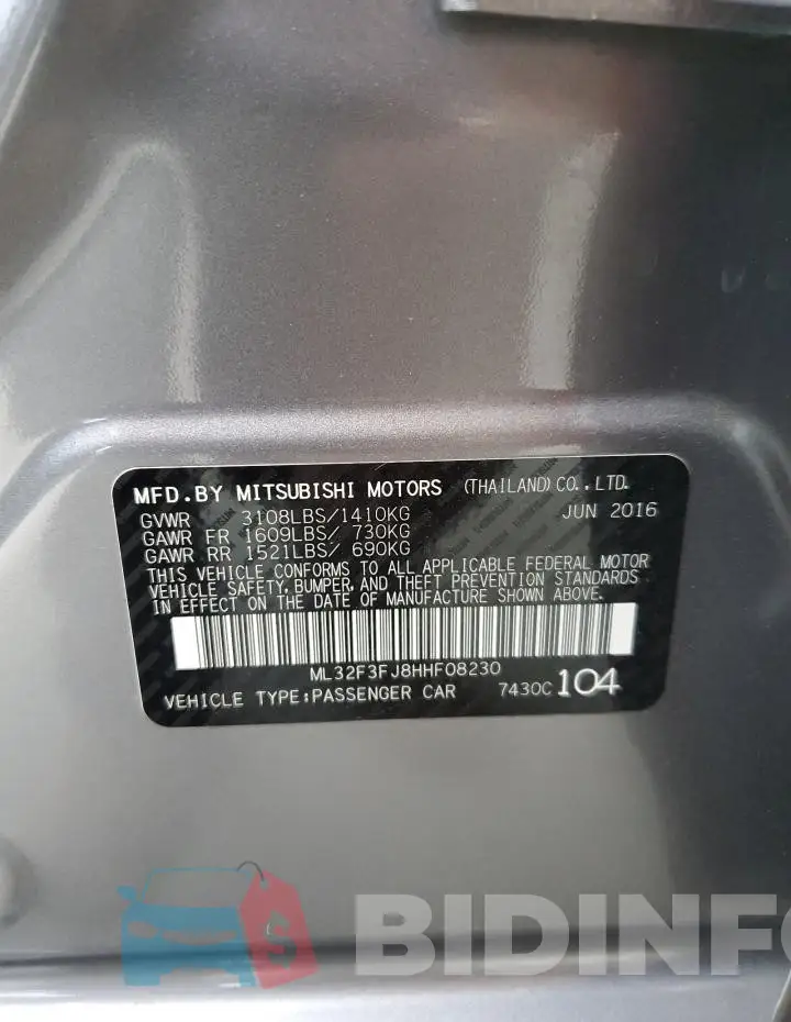 ML32F3FJ8HHF08230 Photo# 12