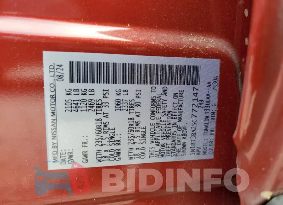 5N1BT3BA2SC772147 Photo# 13
