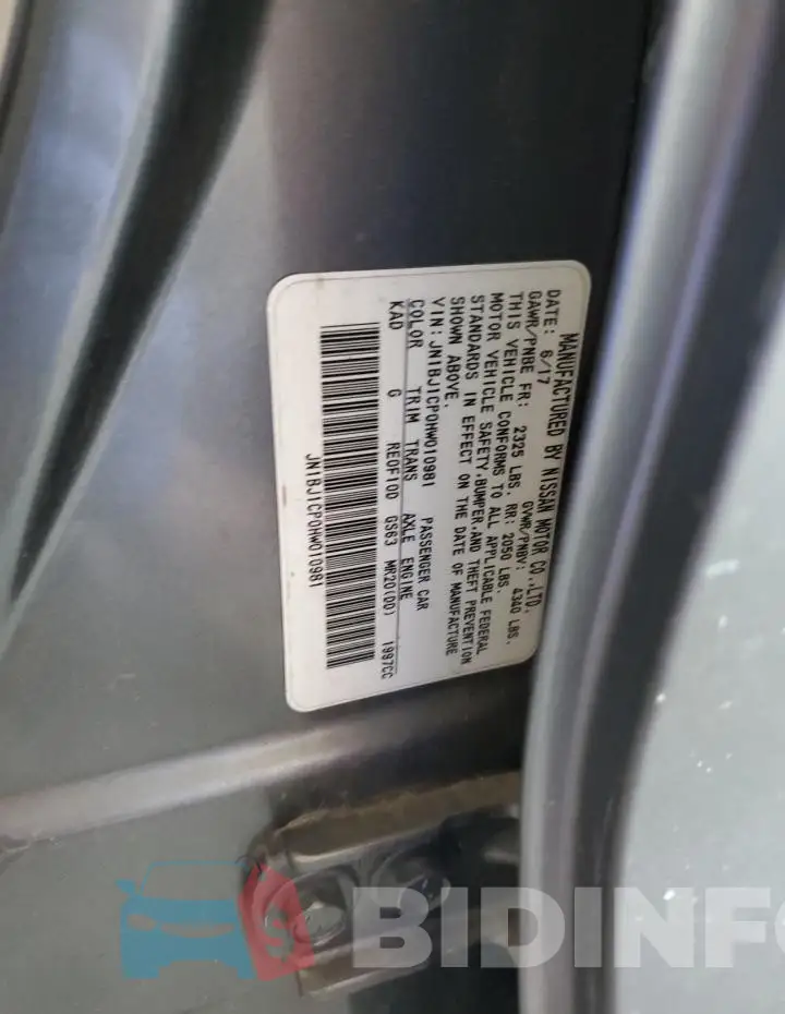 JN1BJ1CP0HW010981 Photo# 12