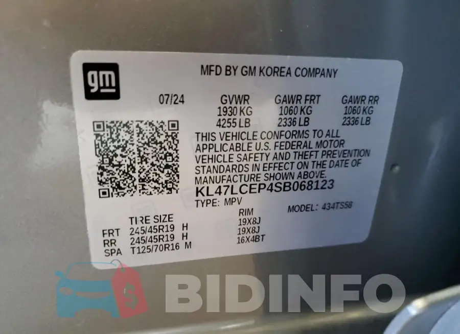 KL47LCEP4SB068123 Photo# 13