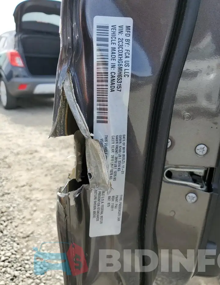 2C3CDXHG6MH653157 Photo# 12