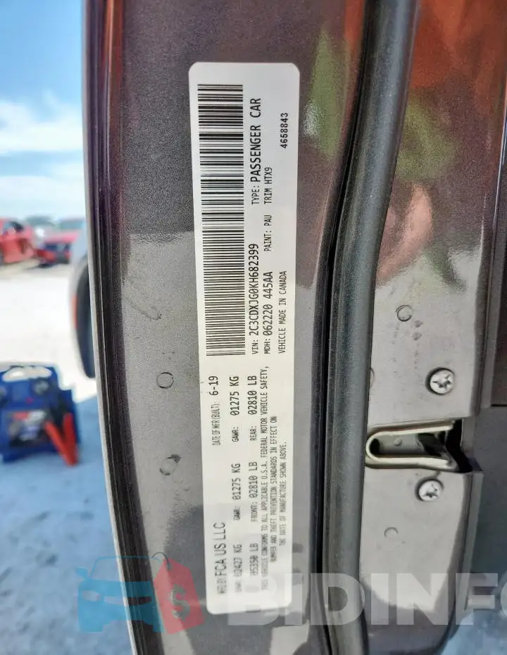 2C3CDXJG0KH682399 Photo# 12