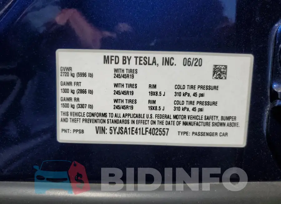 5YJSA1E41LF402557 Photo# 12