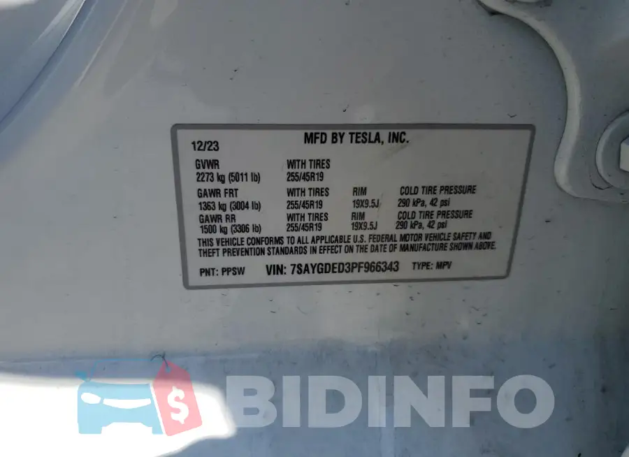 7SAYGDED3PF966343 Photo# 12