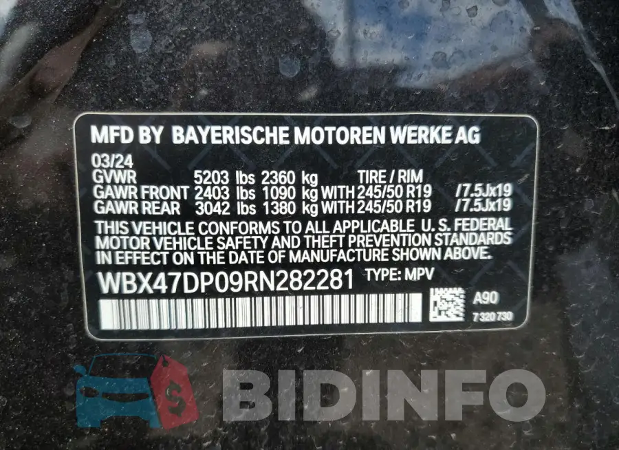 WBX47DP09RN282281 Photo# 13