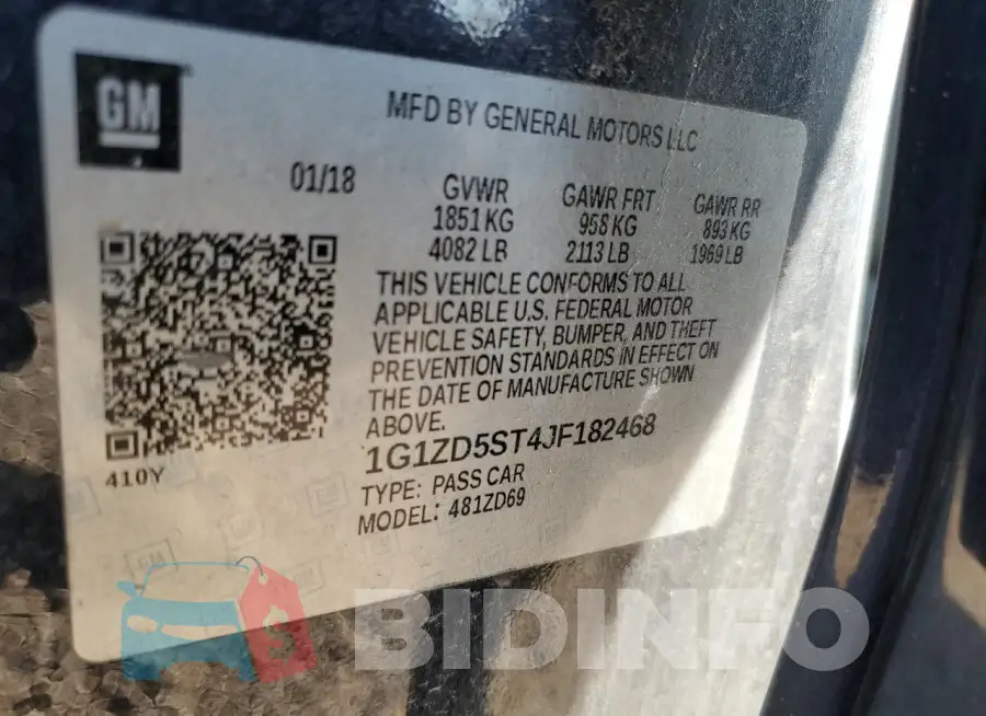 1G1ZD5ST4JF182468 Photo# 12