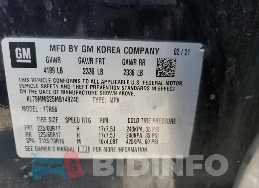 KL79MMS25MB149240 Photo# 14