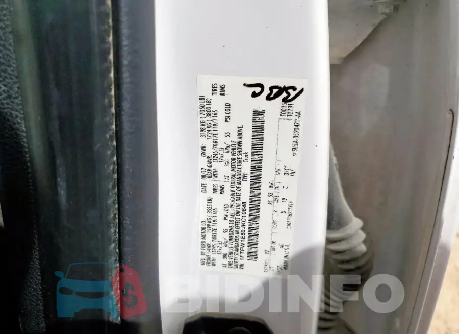 1FTFW1E50JKC10848 Photo# 12