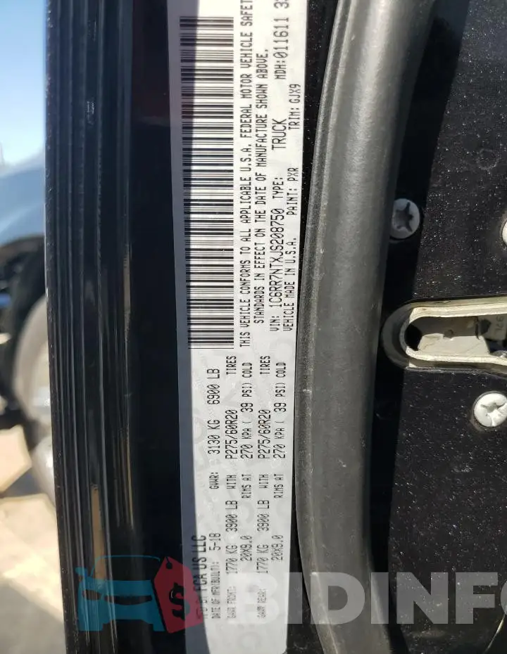 1C6RR7NTXJS208750 Photo# 13