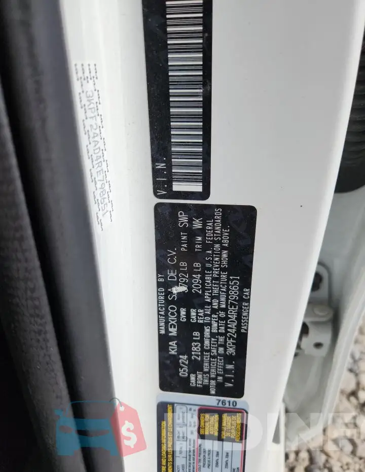 3KPF24AD4RE798651 Photo# 13