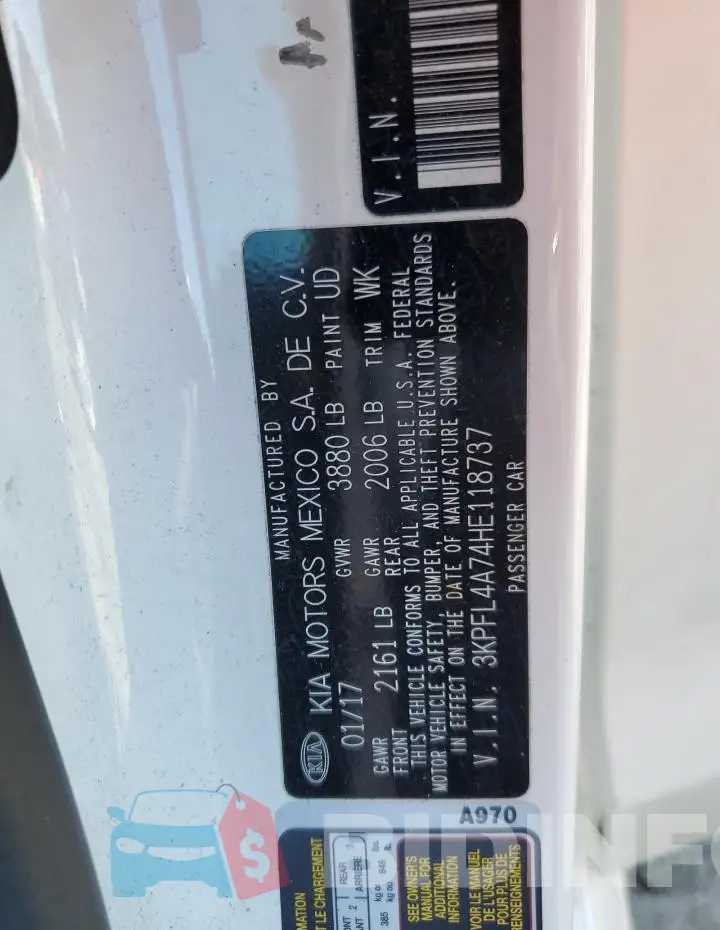 3KPFL4A74HE118737 Photo# 12