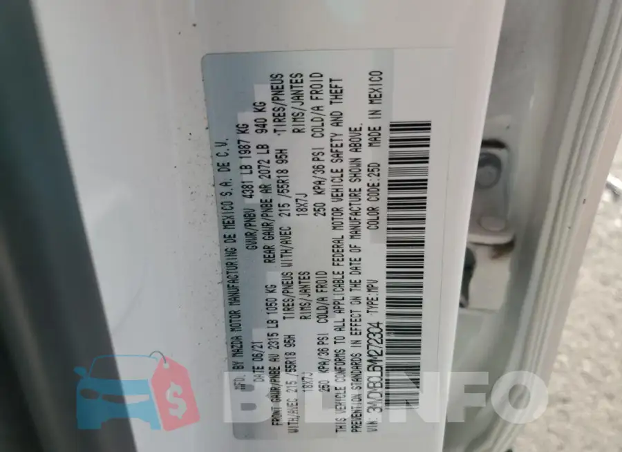 3MVDMBCL6MM272304 Photo# 13