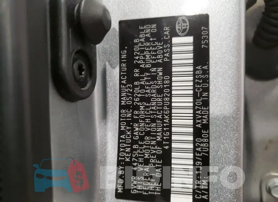 4T1G11AK6PU820180 Photo# 13