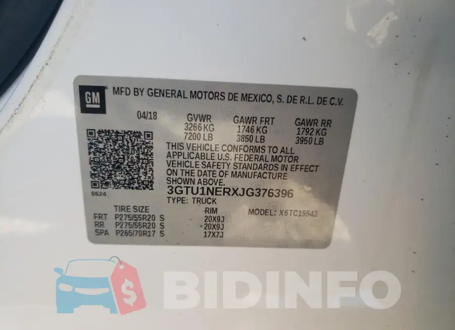 3GTU1NERXJG376396 Photo# 12