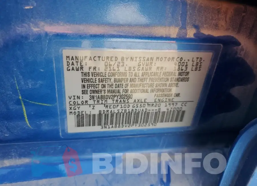 3N1AB8DV2PY302590 Photo# 12