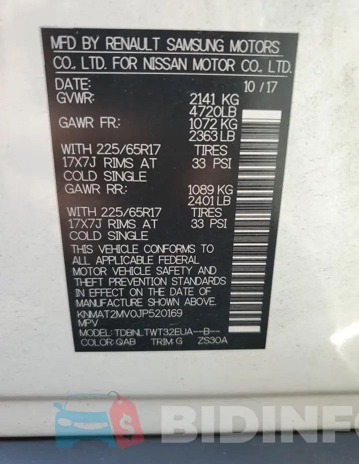 KNMAT2MV0JP520169 Photo# 13