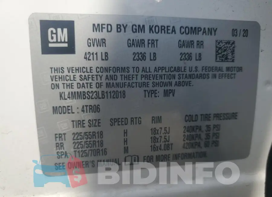 KL4MMBS23LB112018 Photo# 12