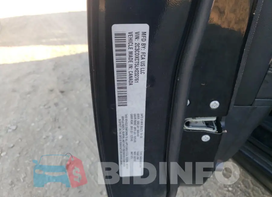 2C3CDXCT5LH232761 Photo# 12
