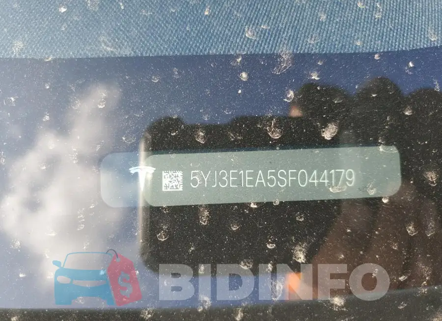 5YJ3E1EA5SF044179 Photo# 12