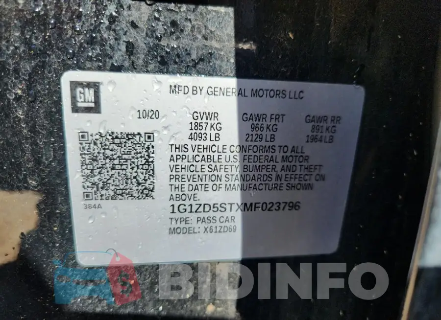 1G1ZD5STXMF023796 Photo# 12