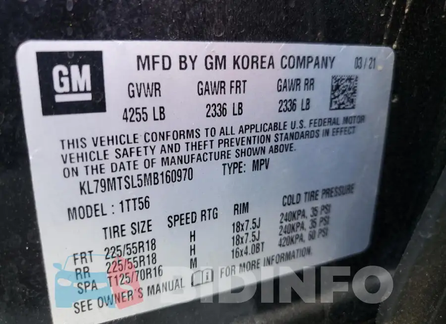 KL79MTSL5MB160970 Photo# 13