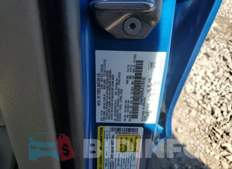3FA6P0HD9LR178142 Photo# 12