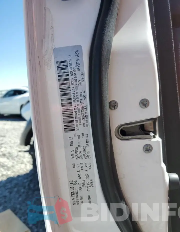 1C6RR7FT7HS771876 Photo# 13