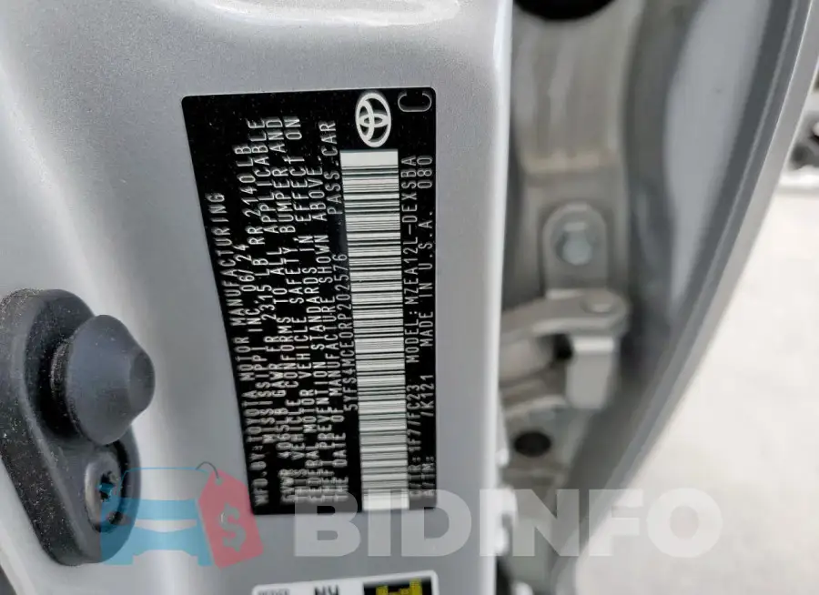5YFS4MCE0RP202576 Photo# 13