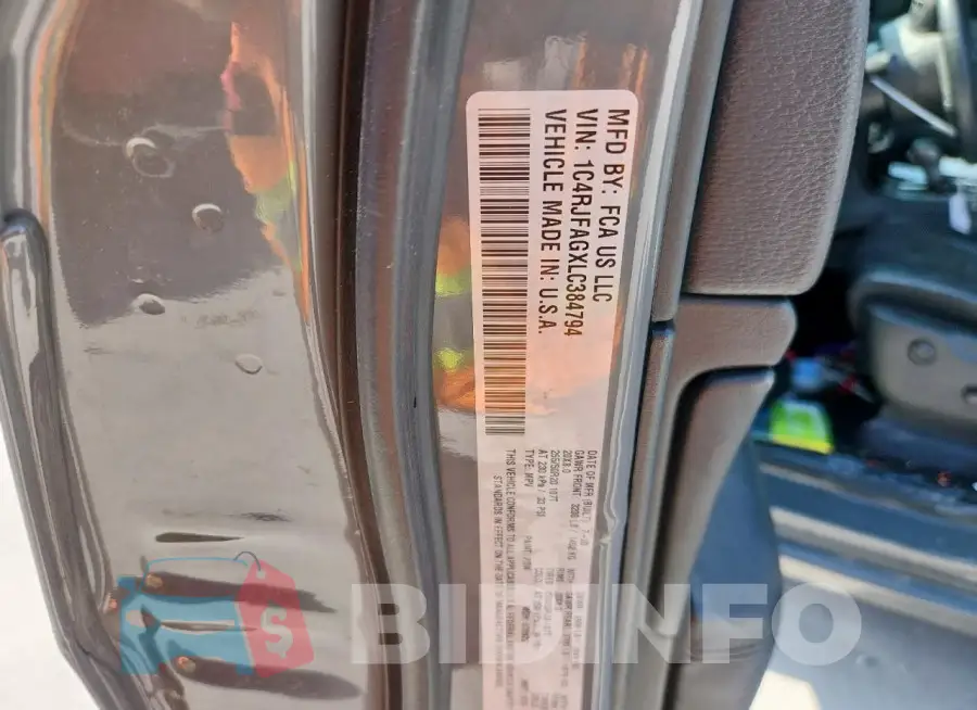 1C4RJFAGXLC384794 Photo# 12