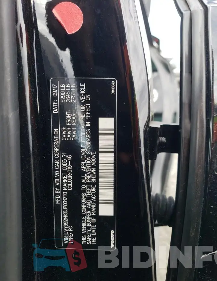 LVY992MK0JP031710 Photo# 12