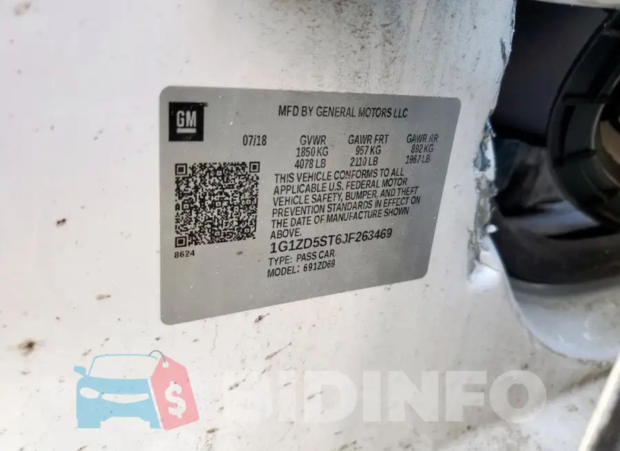 1G1ZD5ST6JF263469 Photo# 13