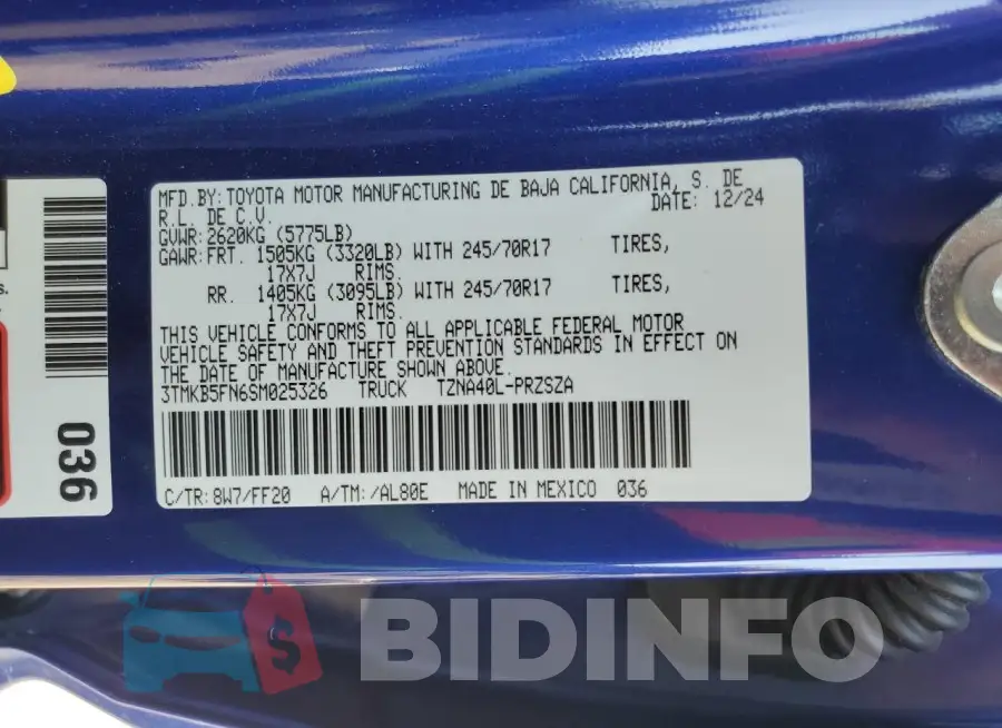3TMKB5FN6SM025326 Photo# 13