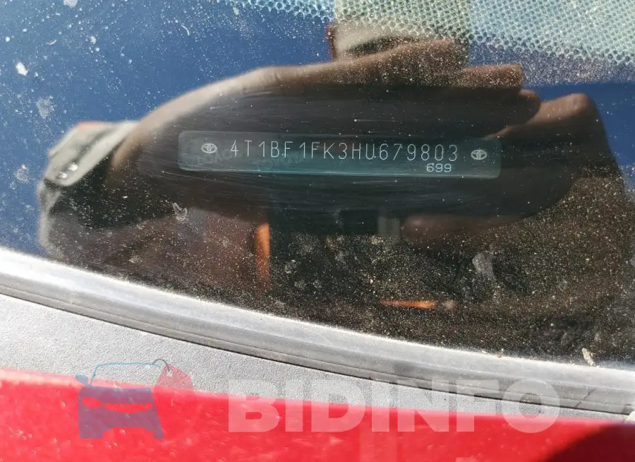 4T1BF1FK3HU679803 Photo# 12