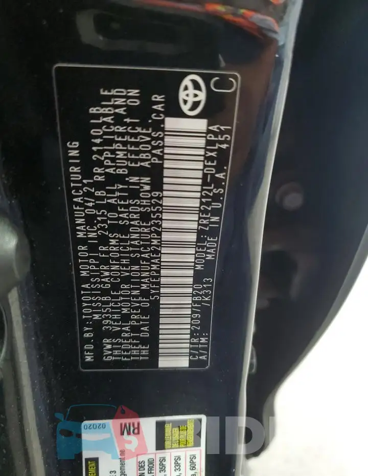 5YFEPMAE2MP235529 Photo# 12