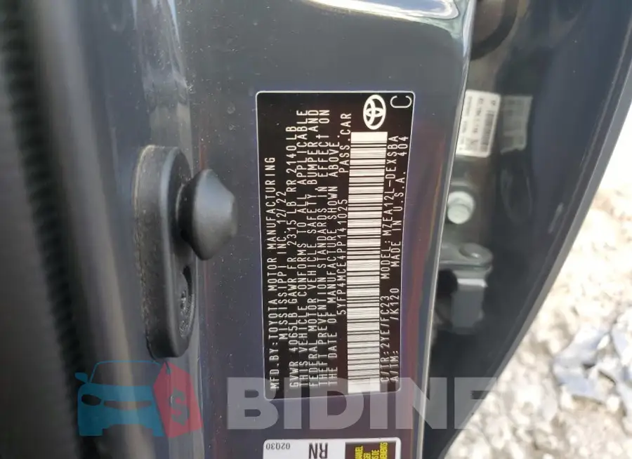 5YFP4MCE4PP141025 Photo# 12