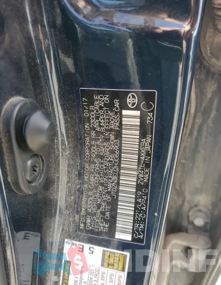 JTDZN3EU2HJ066903 Photo# 13