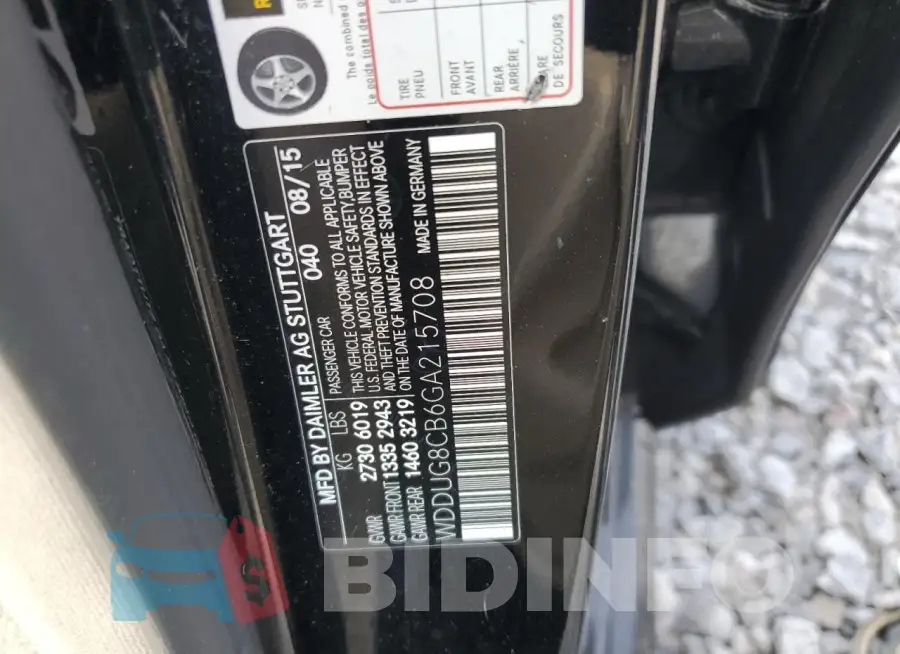 WDDUG8CB6GA215708 Photo# 12