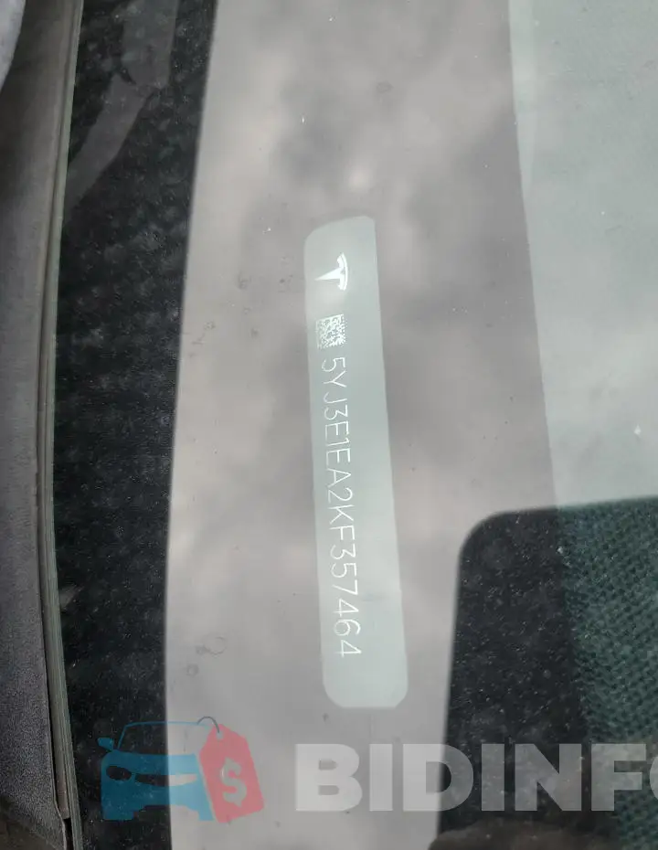 5YJ3E1EA2KF357464 Photo# 12