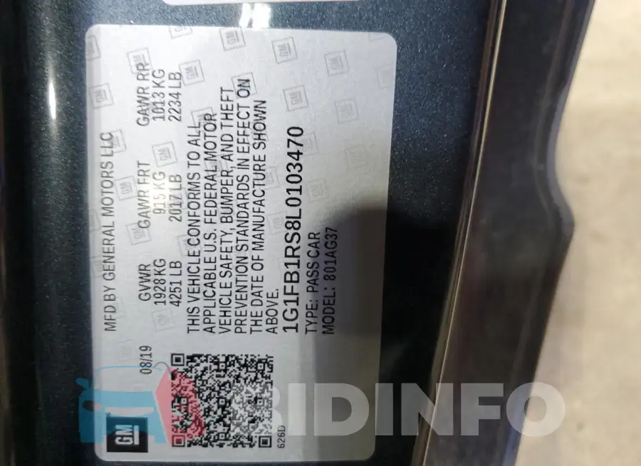 1G1FB1RS8L0103470 Photo# 13