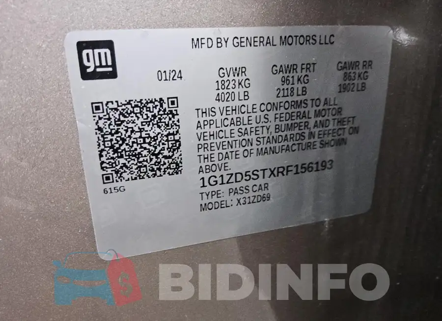 1G1ZD5STXRF156193 Photo# 12