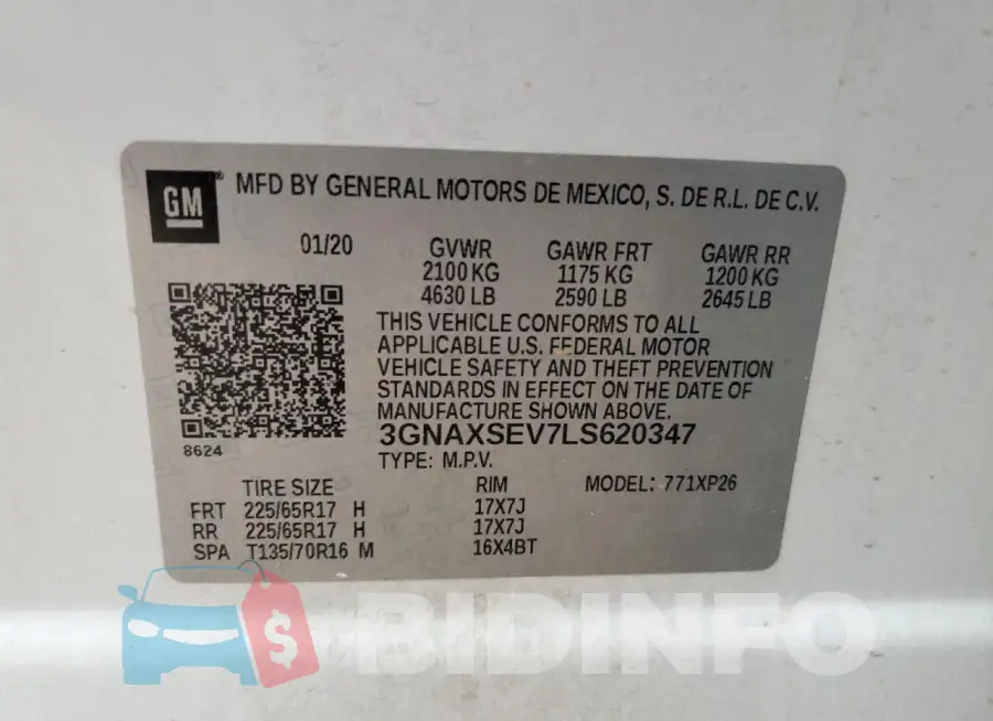 3GNAXSEV7LS620347 Photo# 13