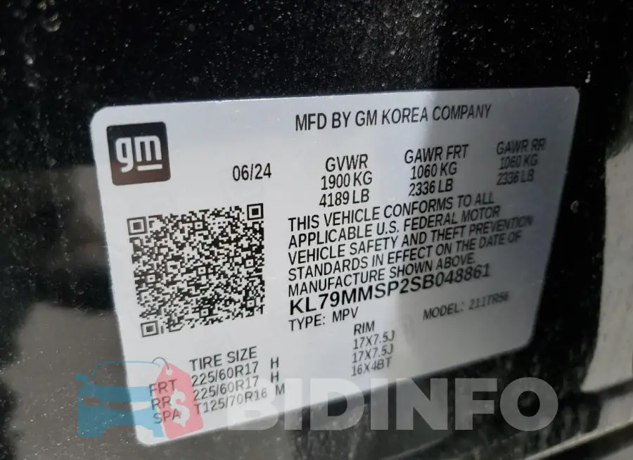 KL79MMSP2SB048861 Photo# 13