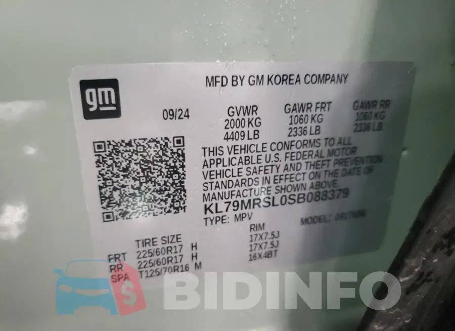 KL79MRSL0SB088379 Photo# 13