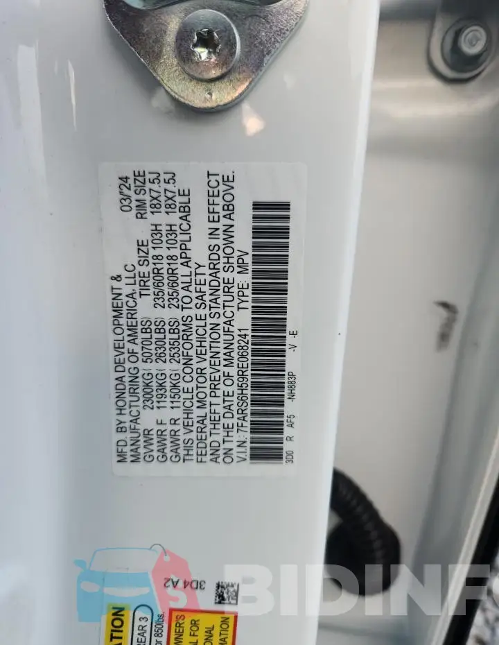 7FARS6H59RE068241 Photo# 13