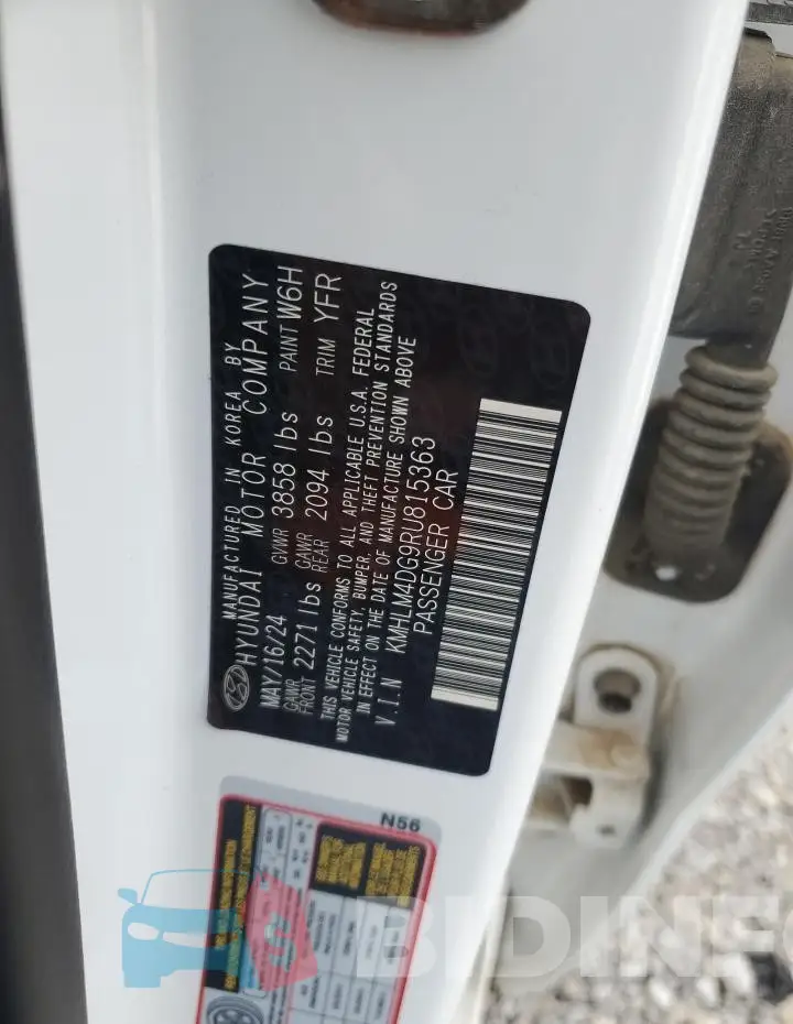 KMHLM4DG9RU815363 Photo# 12