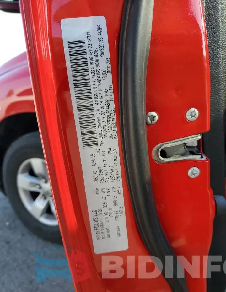 1C6RR7FG9LS144902 Photo# 12