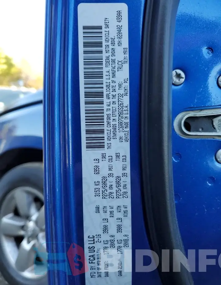 1C6RR7GM8GS267732 Photo# 13