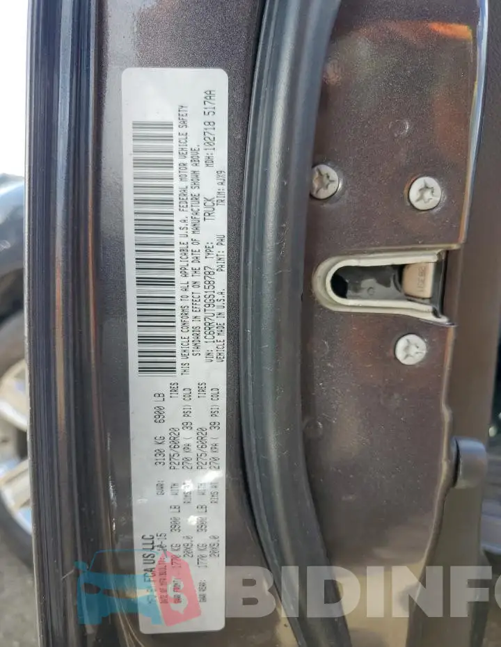 1C6RR7UT9GS158787 Photo# 12