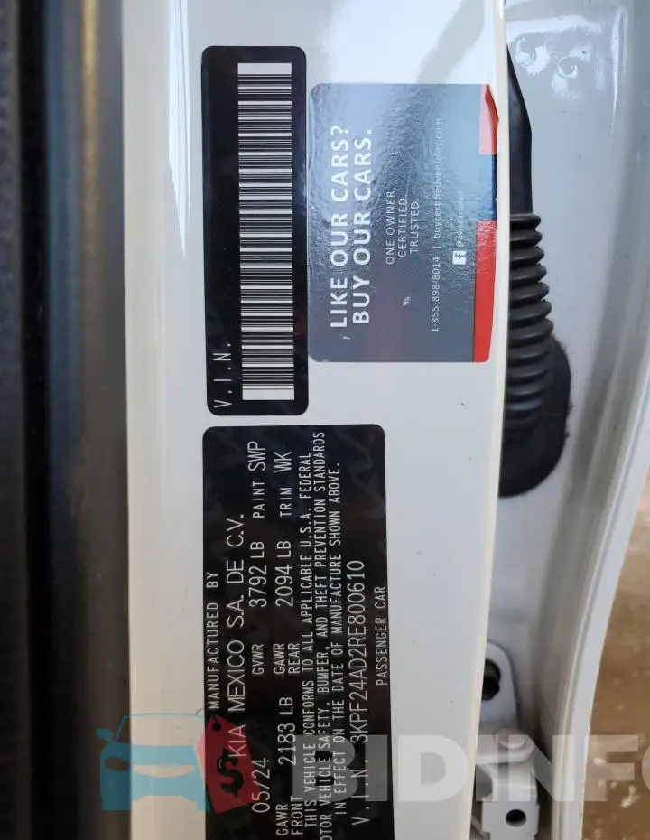 3KPF24AD2RE800610 Photo# 13